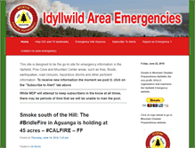 Tablet Screenshot of idyllwildemergency.com